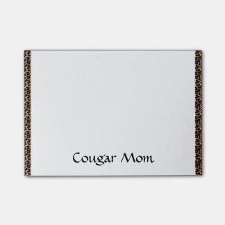 Cougar-Mama-Post-Itanmerkungen Post-it Klebezettel