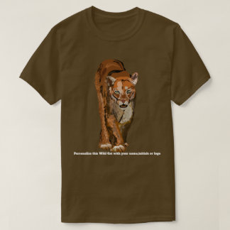 Cougar oder Mountain Lion oder Puma T Shirt