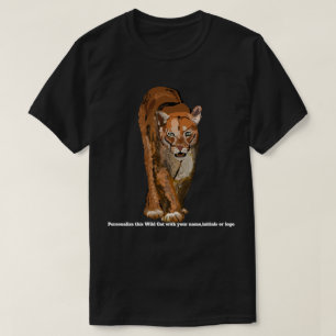 Cougar oder Mountain Lion oder Puma T Shirt
