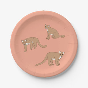 Cougar Pappteller