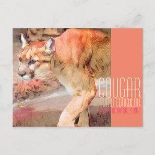 Cougar [Postkarte] Postkarte