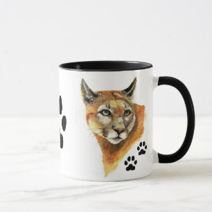 Cougar, Puma, Mountain Lion AnimalTierische Tasse