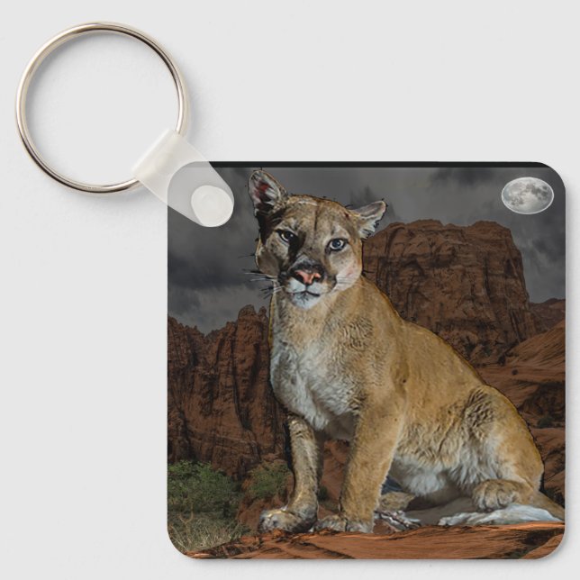 Cougar Schlüsselanhänger (Vorderseite)