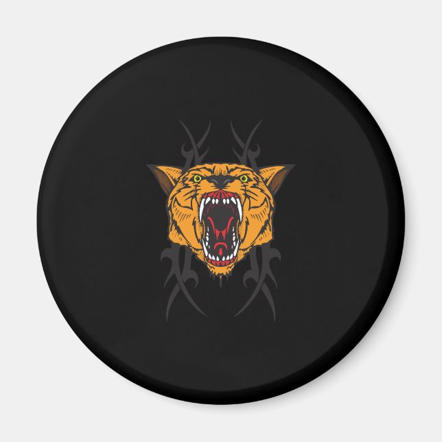 Cougar-Stammesdesign Magnet (Vorne)