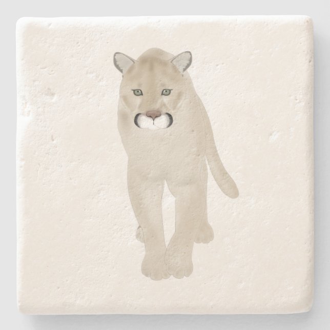 Cougar Stone Untersetzer (Vorderseite)
