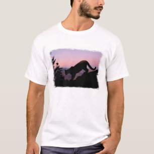 Cougar und der Grand Canyon T-Shirt