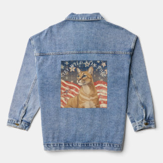Cougar US Flagge Jeansjacke