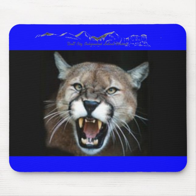 CougarPhotoSnarl, DC-LOGO Mousepad (Vorne)
