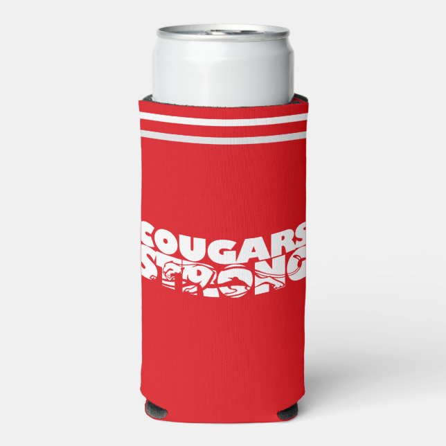 Cougars Strong Selters Dosenkühler (Seltzer Vorderseite)