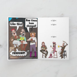 COUGH UND FURZ JOKE KARTE