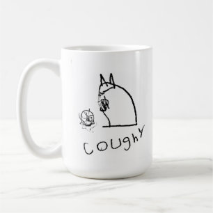 Coughy B&W Kaffeetasse