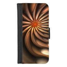 Coule Gesprächs-abstrakte orange Blume