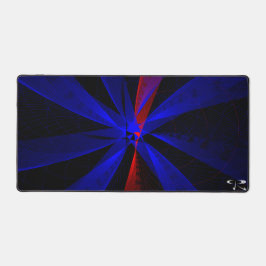 Couleur bleuet Abstrait Géométrique Pad Mat