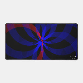 Couleur bleuet Accentuation Géométrique Souris Mat