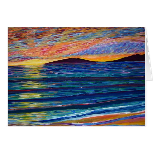 couleur coucher de soleil (Devant horizontal)