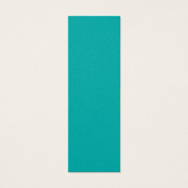 Couleur de paon turquoise vive Prêt à Customiser (Devant)