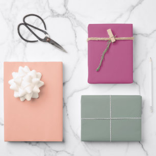 Couleur de tendance - Feuilles de papier d'enrobag