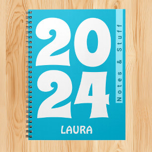 Couleur de tendance - Nom Cyan Vivid et Carnet de