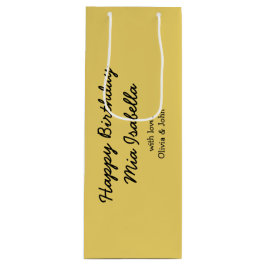 Couleur de tendance - Sac cadeau Personnalisable J