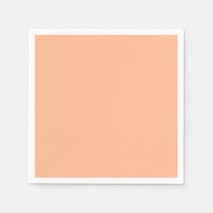 Couleur de tendance - Serviettes en papier de pêch