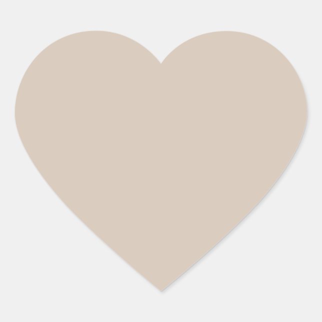 Couleur de tendance - Sticker en Taupe souple (Devant)