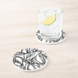 Couleur de votre propre Dessous de verre circulair