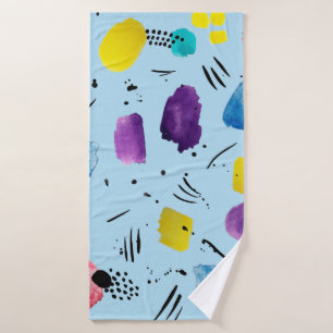 Couleur d'eau Abstraite formes géométriques avec s