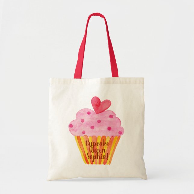 Couleur d'eau Cupcake Queen - NOM - Sac fourre-tou (Devant)