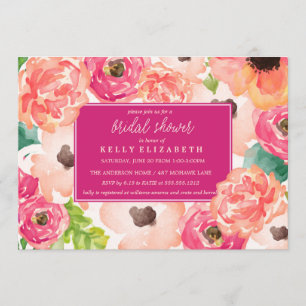 COULEUR D'EAU TROPIC Invitation à la douche de nup