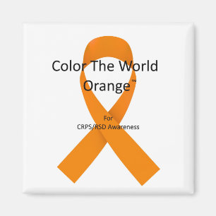 Couleur du World Orange™ pour le Magnet CRPS/RSD
