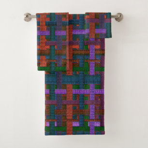 Couleur foncée "plaid" en tissu ou en toile