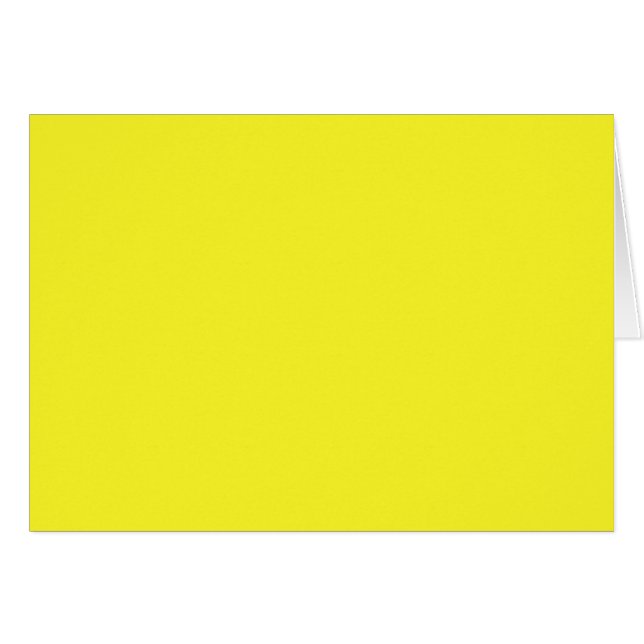 Couleur jaune lumineuse simple (Devant horizontal)