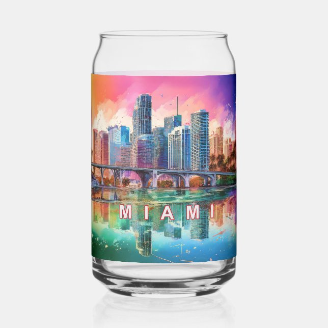 Couleur Miami Skyline (Verso)