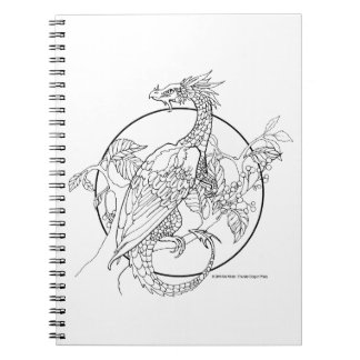 COULEUR MOI Carnet Spiral Imaginaire Oiseau Dragon