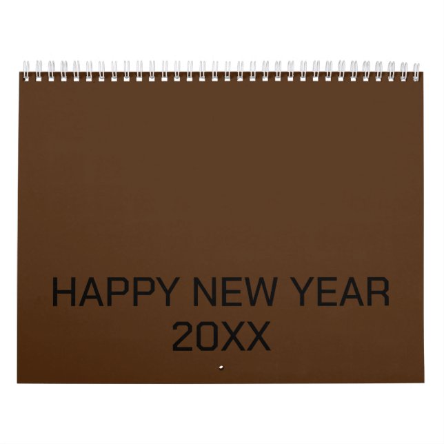 Couleur Nouveau personnalisation Calendrier du log (Protection)