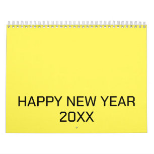 Couleur Nouveau personnalisation Calendrier du log