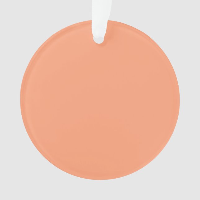 Couleur rose Saumon Accent personnalisable (devant)
