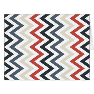 Couleur rouge blanc bleu Chevron motifs géométriqu