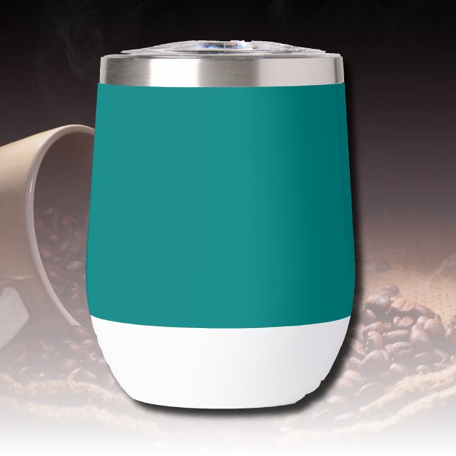 Couleur solide turquoise | Classique | Élégant (Créateur téléchargé)