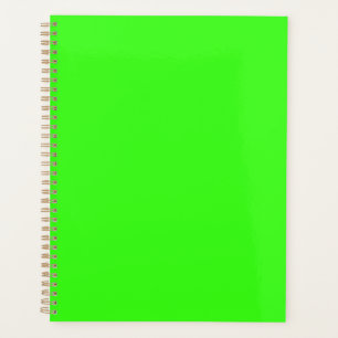 Couleur solide verte néon Classique