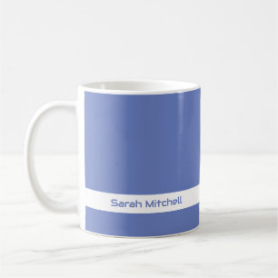 Couleur tendance - Bijou bleu Nom Mug