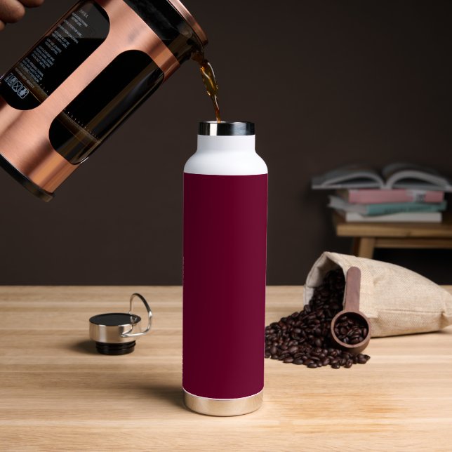 Couleur tendance - Bourgogne foncée - Bouteille d' (Gym)