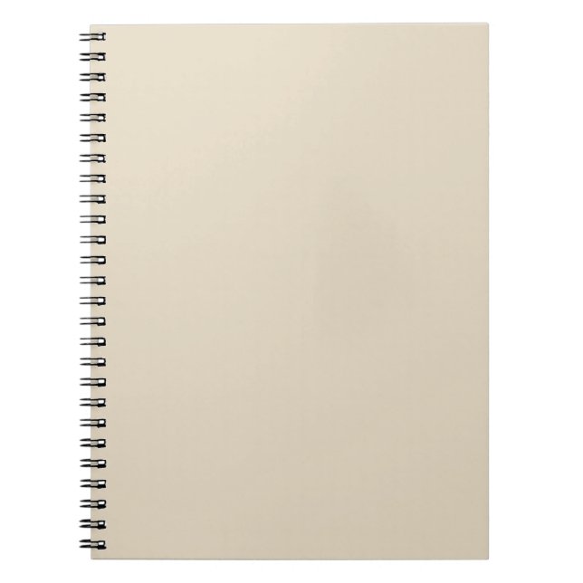 Couleur tendance - Carnet beige naturel (Devant)