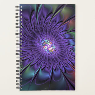 Couleur tendance moderne abstraite fleur fractale