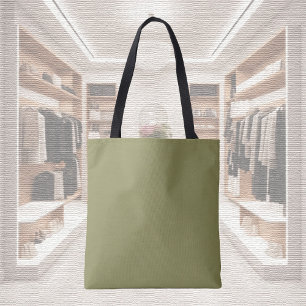 Couleur tendance - Sac fourre-tout vert olive