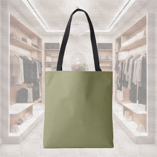 Couleur tendance - Sac fourre-tout vert olive (Créateur téléchargé)