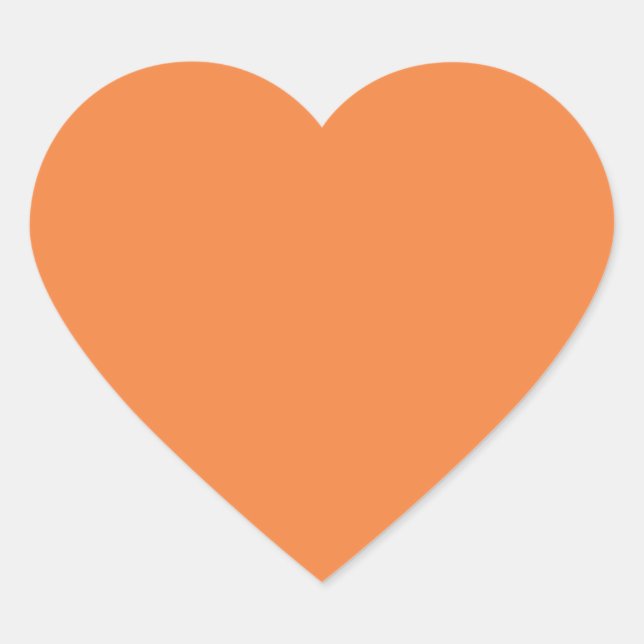 Couleur tendance - Sticker Tangerine frais (Devant)