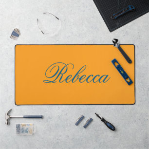 Couleur tendance Tech bleu et Dahlia orange