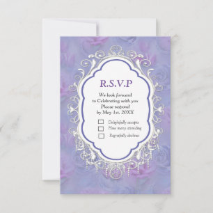 Couleur très peri-bleu-violet de l'année 2022 RSVP