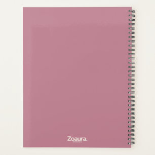 Couleur Vintage Simple Planificateur Annuel Minima